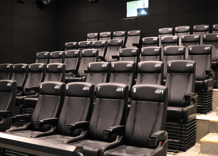 China Customized Environmental 4D Cinema Equipment / Electric 4D Motion Seats factory