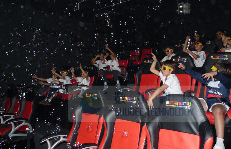 China Crazy 6D Movie Theater , 6D Motion Simulators Experience With Many Kinds Of Special Effects factory