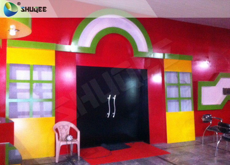 China High Performance 7D Movie Theater For Removable Cabin Custom In Attractions factory