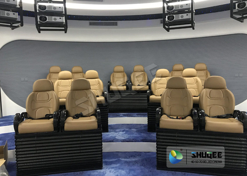 China Virtual Reality Wonder 5D Cinema System Low Energy Consumption For Museum Center factory