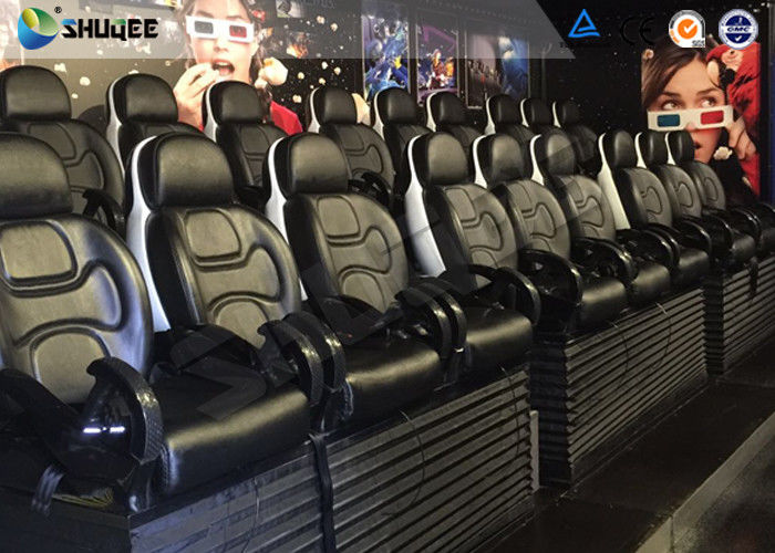 Interactive Wonderful Viewing 5D Movie Theater Equipment For Business Center