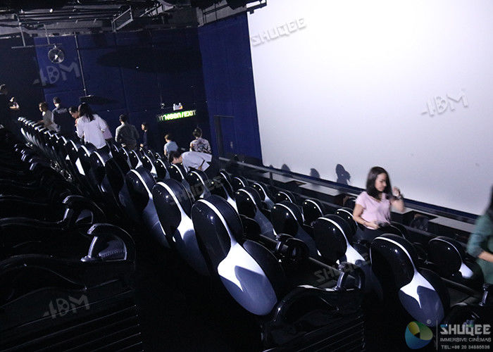 Electric 5D Cinema System / Solid And Stable Movie Theater Chairs