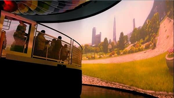 China Dark Ride Pleasure Railways Creative Entertainment Simulator For Theme Park Fantastic factory