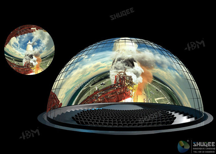 Customized Dome Movie Theater With 360° Screens Aluminum Alloy Structure