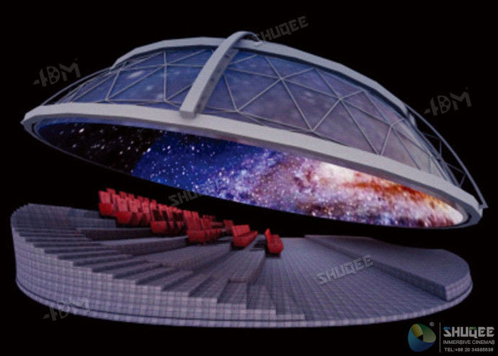 China Dynamic Dome Movie Theater For Major Scenic Spots / Museums / Planetariums factory