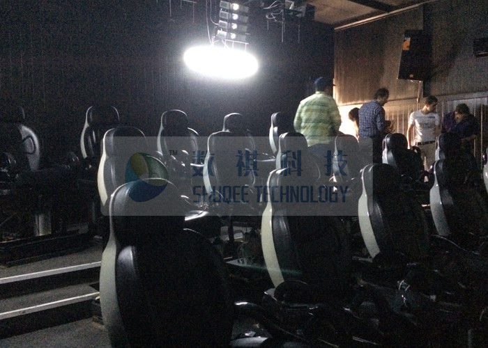 China High-End 7D Cinema System , 6 Projectors And Arc Sliver Screen factory