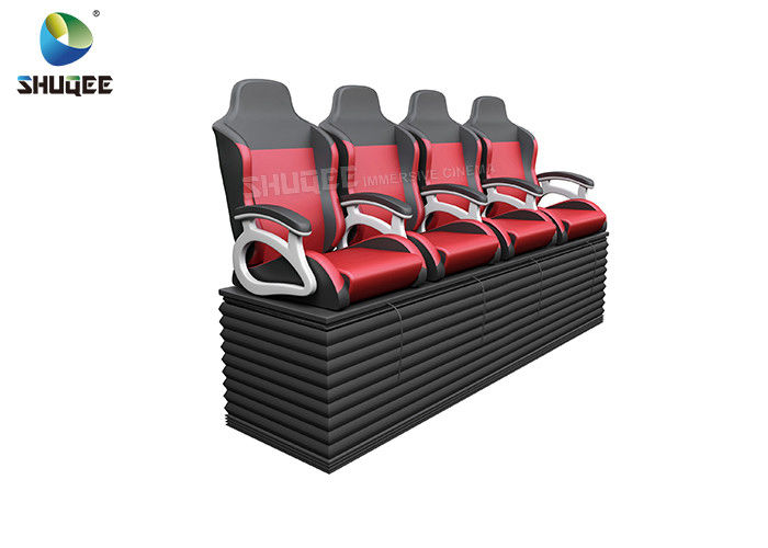 China Special Effect Theater 4D Cinema Equipment With Multiple System Seats factory
