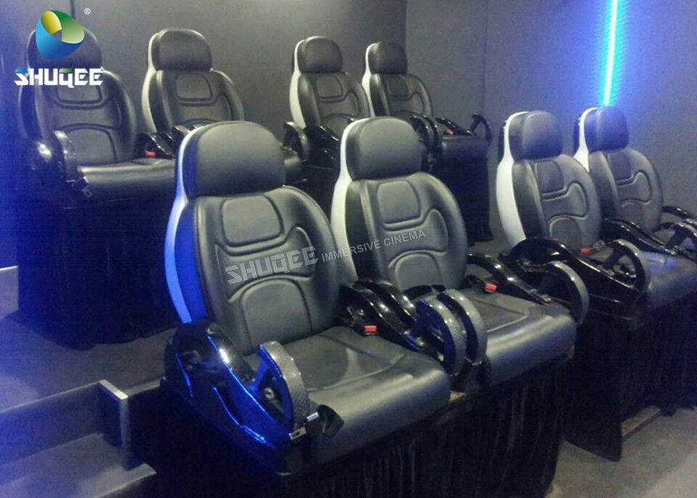 7D Gun Game Cinema With 12 Special Effects Play Multiple People At The Same Time
