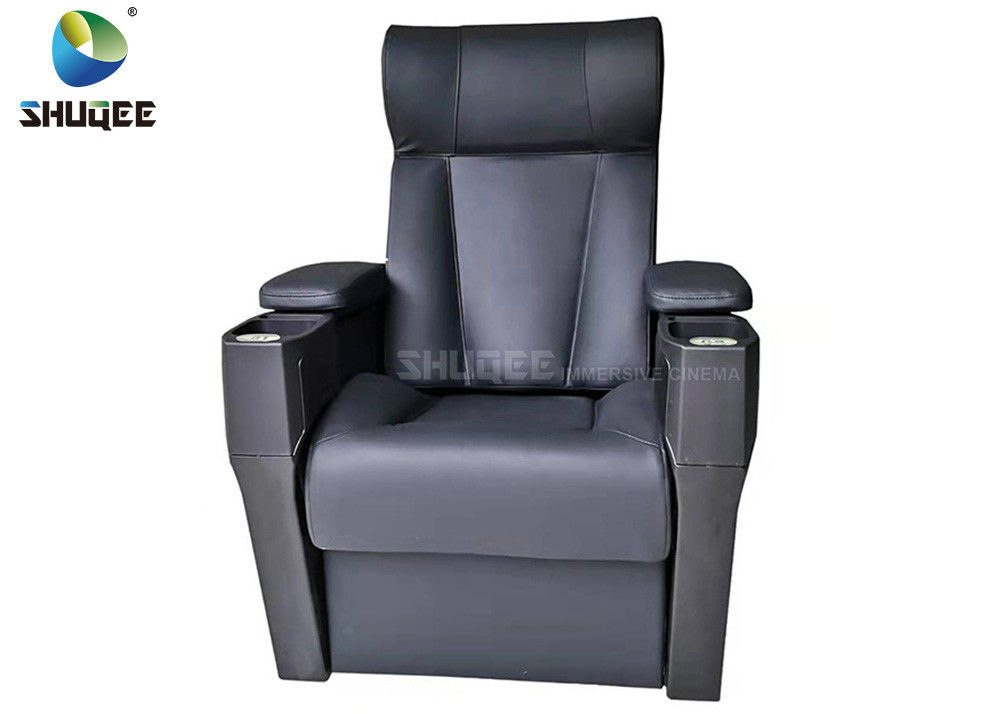 Genuine Leather Movie Theater Seats Customization Cinema Seat 3D Model