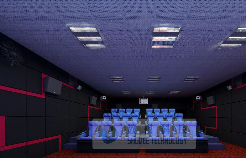 Cinema House 4D Movie Theater Electronic System Simulation Rides 50 People