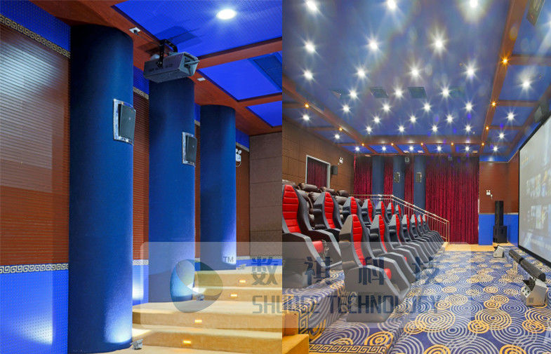 China 4DX Motion chair 4D movie theater Environmental Effects 5.1 Audio System factory