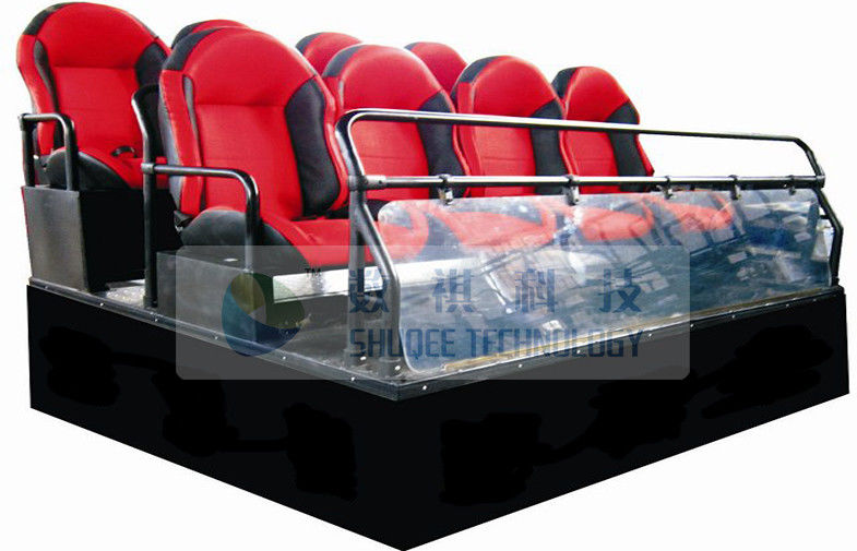 Motion theater chair with 6 degree freedom motion seat , 6dof hydraulic cinema seat