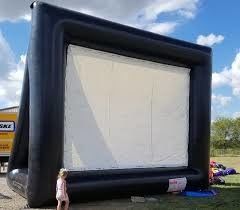 China Outdoor Theater Screen Inflatable Cinema Screen Portable Projection Screen factory