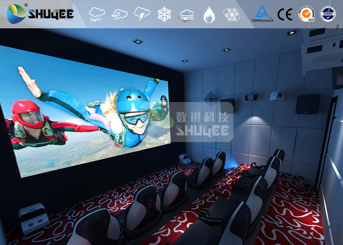 China 360 Degree Screen Mini Cinema 6D Movie Theater Immersive Experience / Special Effects factory