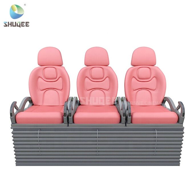 Gaming Room Luxury 5D movie theater seats With Dynamic Effects 2