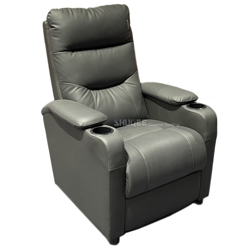 Commercial Genuine Leather Movie Theater Seats VIP Cinema Seating Furniture