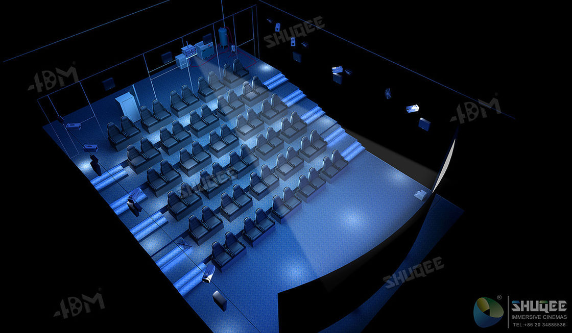 Luxury 4D 5D 6D 7D XD Cinema Electric Movie Theater Motion Seats Amusment Park 6