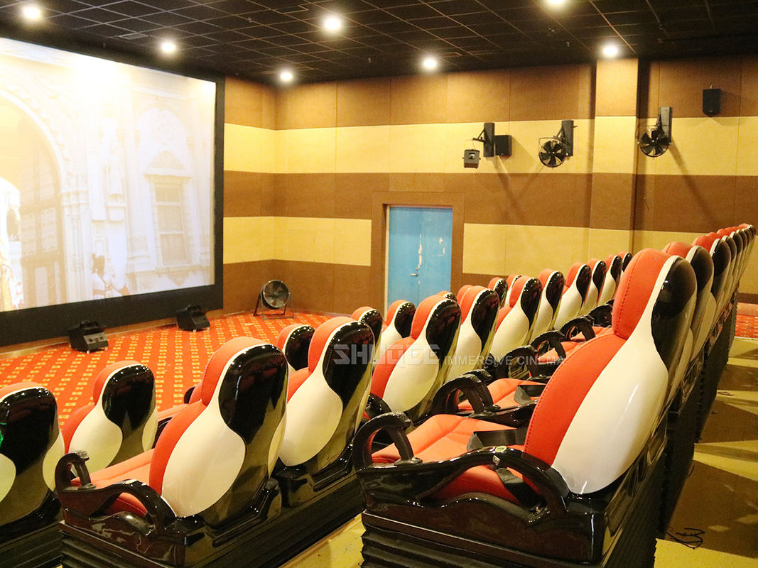 Shopping Mall 5D Movie Theater Electric Movie Theater Luxury Motion Seats Size 1900x850x1400mm 0