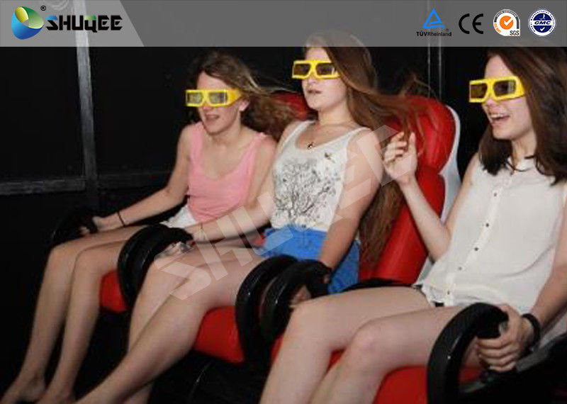 China 5D Cinema System  Internal of Mobile Car With Wheel , Moved to the  crowded places factory