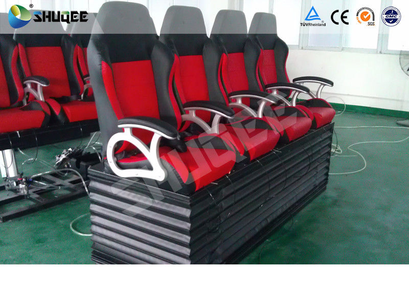 Hydraulic 4DOF Motion Theater Chair With  Push Back /  Leg Tickle Effect 1