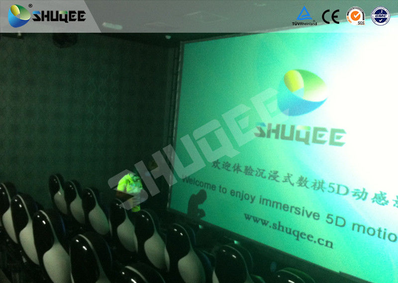 Simulator System 5D Theater System Motion Chair Special Effect Bubble / Wind / Snow 0