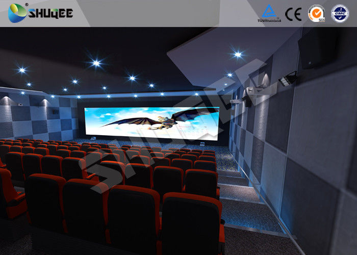 China Attractive 5D Theater System 4DOF Motion Chairs With Special Effect factory