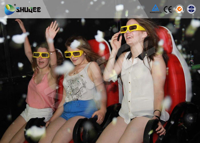 Mobile Motion Ride 5D Cinema Theatre With Individual Control Luxury Motion Chair