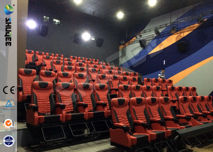 China Large Screen 4D Cinema Equipment With Special Effects And Speaker factory