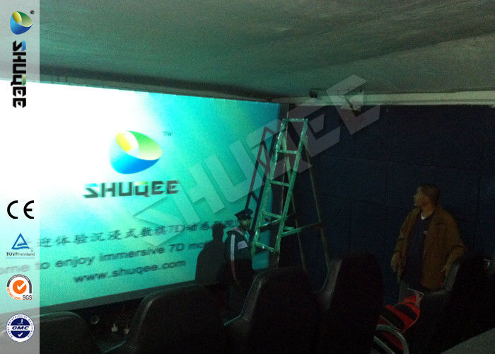 Interactive Mobile 5D Theater System For Amusement Equipment