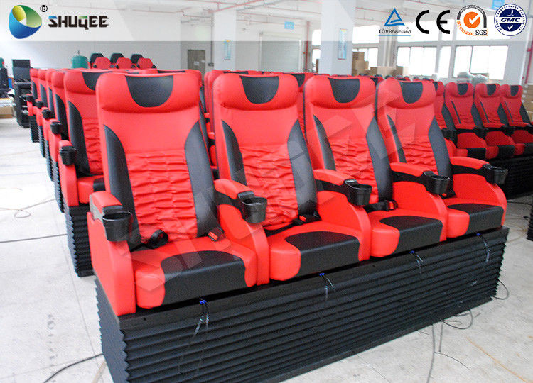 China Pneumatic 4D Movie Theater With Motion 4D Chair For Futuristic Cinema factory