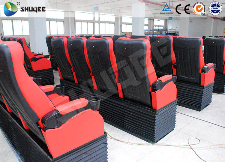 Electric Motion 4DM Cinema System Movie Theater System With Black Red Seats