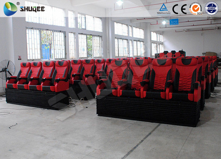 China Pneumatic / Hydraulic Control Movie Theater 4D Cinema System With Motion Chair factory