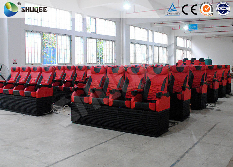 Animation 5D Digital Theater System Simulator With Stimulating Electric Motion Seats 0