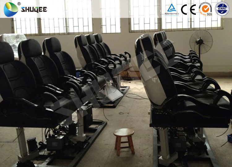 China Two Seats Together 5D Simulator Motion Chair With Projectors / Screen System factory