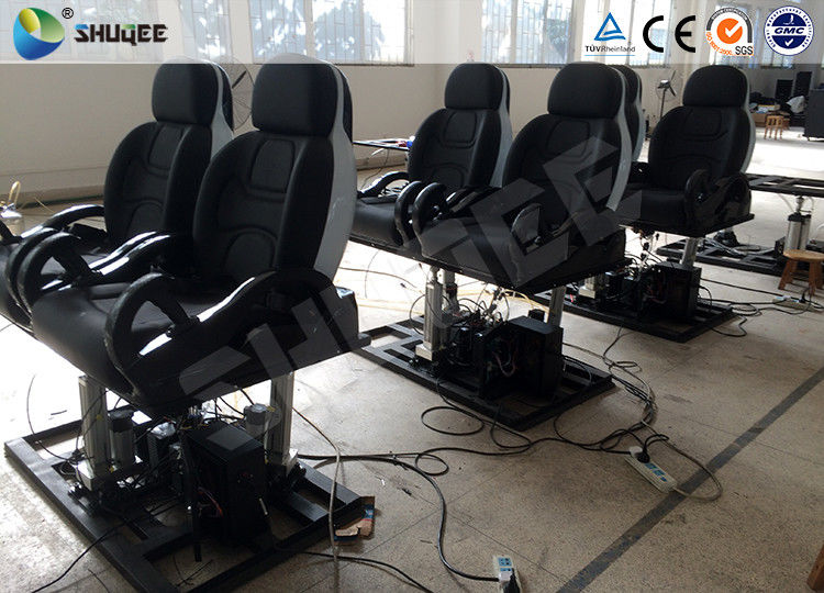 China Digital 7D Simulator System , Dinosaur Cinema For Theme Park factory