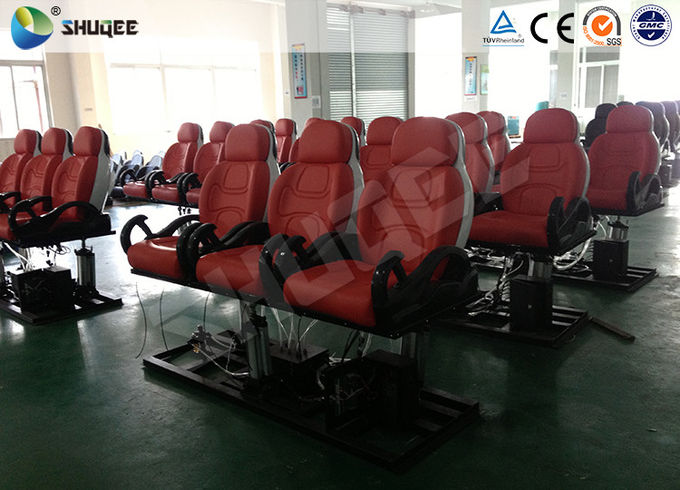 12 Seats Intdoor 5D Theater Cinema Equipment For Shopping Mall 0
