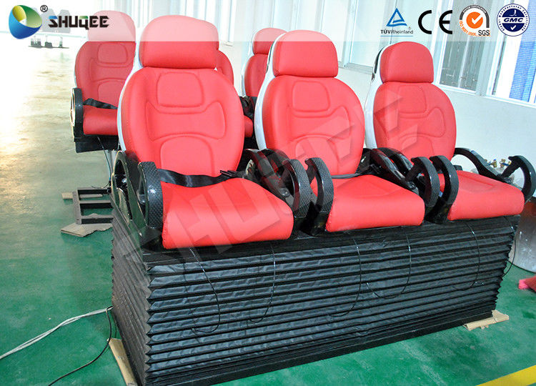 China Modern Exclusive 5D Cinema Equipment With Free Animation / Thrill / Hero Films factory