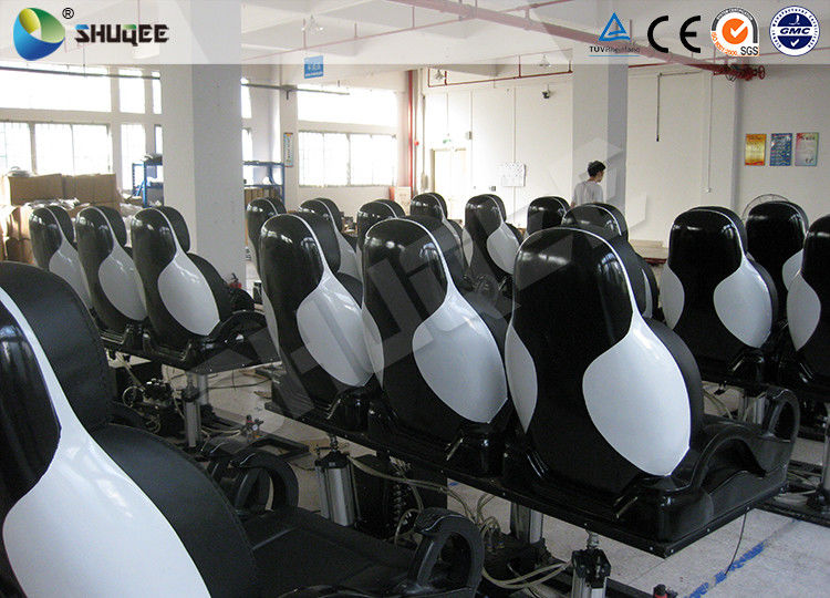 China Large Screen Curved Cinema Movies Theater , Standard Motion Theater Seats factory