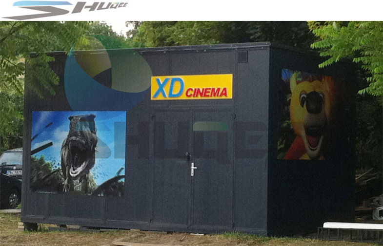 China XD  Movie Theater Equipment, 3D 4D 5D Mobile Cinema Cabin For Indoor / Outdoor factory