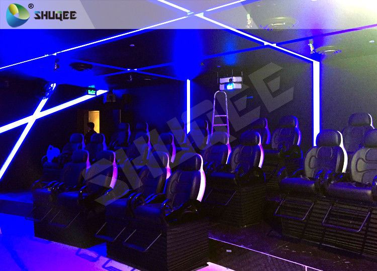 China Attractive Entertainment Project 6D Motion Theater Holding 20 People factory