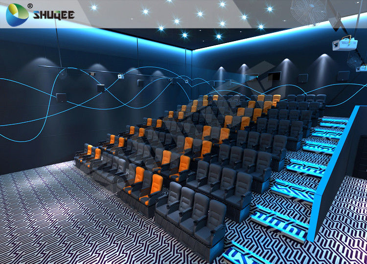Breathtaking Amusement 4D  Cinema Seats With Cost-effective Motion Seats 0