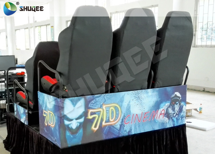5D 9D 7D Cinema Theater System Truck Mobile With Electric Pneumatic System