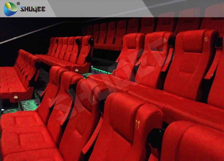 Film Projector 3D Cinema System With Plastic Cloth Cover Chair 100 People