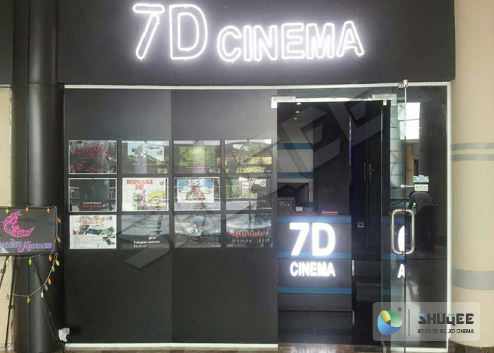 Spill Proof 7D Cinema System With Interactive Shooting Gaming System For Party