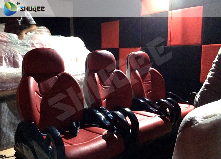 Interactive 7d Simulator Cinema Electric System 3DOF Chair And All Accessories