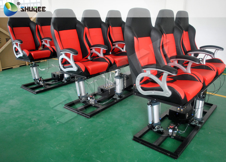4D Cinema Theater With Motion Cinema Chair / Home Theater Chair Customized Color