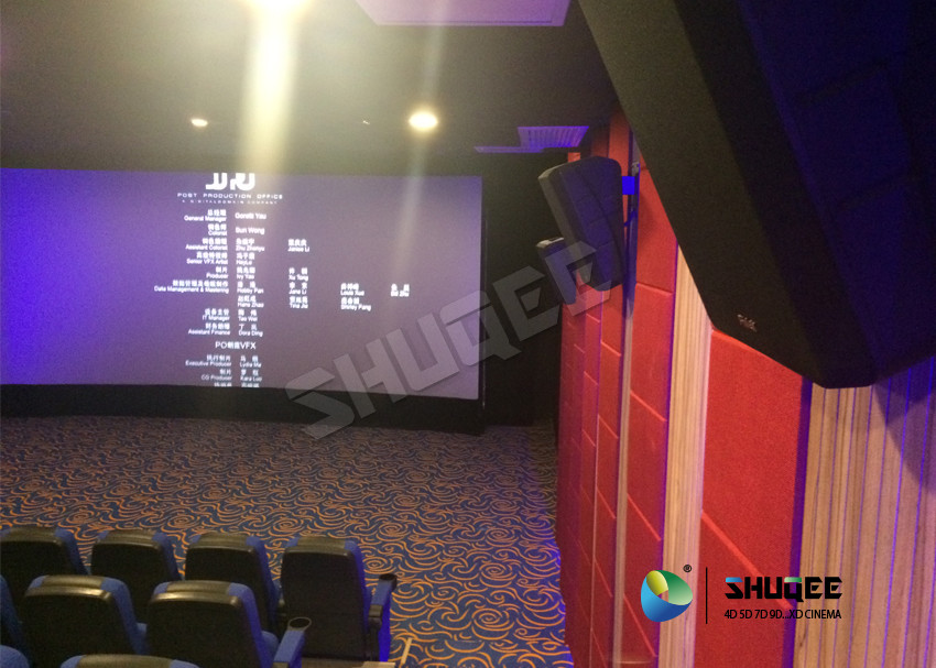 Easy Installation Special Effect 4D Movie Theater Cinema Equipment For Shopping Mall