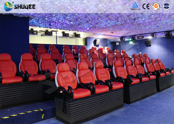 Motion Ride 5D Cinema Equipment 3 DOF Electric System Motion Chair 1/ 2 / 3 Seats