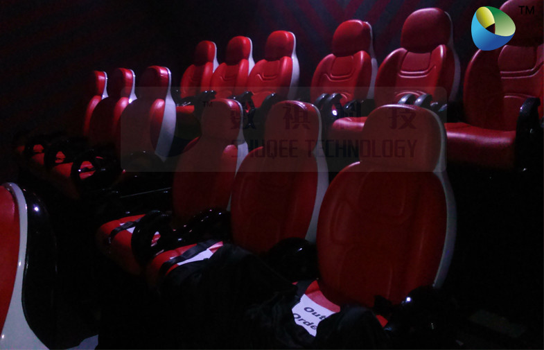 Water And Air Spraying 5D Movie Theater Motion Seats And Solution GMC