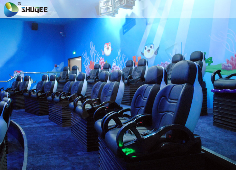 Electric Cylinder Dynastic 5D Cinema Theatre With Individual CPU Control For Museum Park